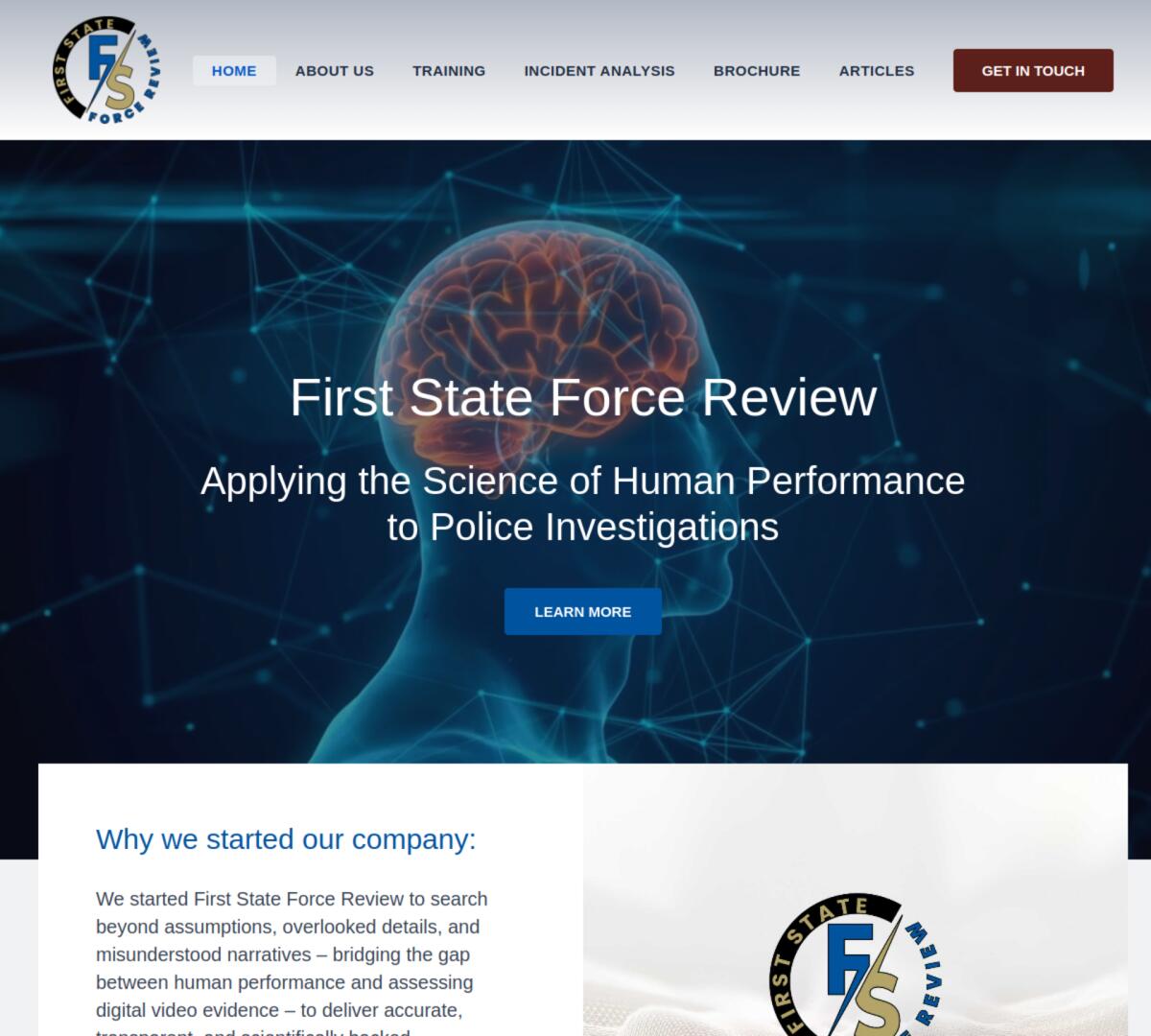First State Force Review website screenshot